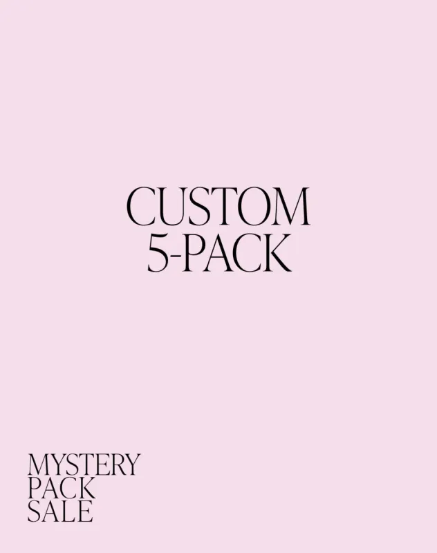 5-Pack Mystery Item | Custom Mystery Pack made by Brunette The Label