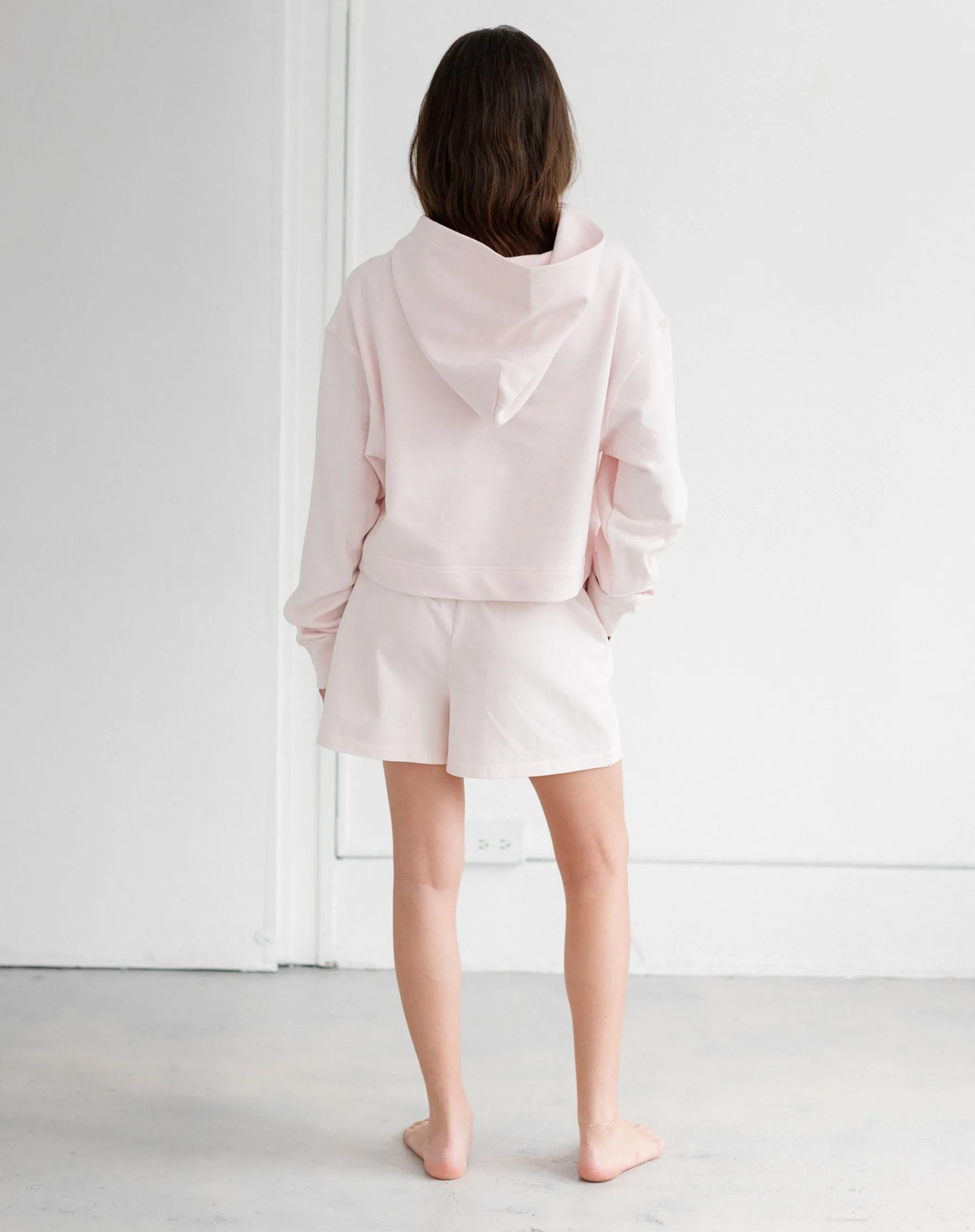 Cropped Classic Hoodie | Bellini sold by Brunette The Label product image thumbnail 4