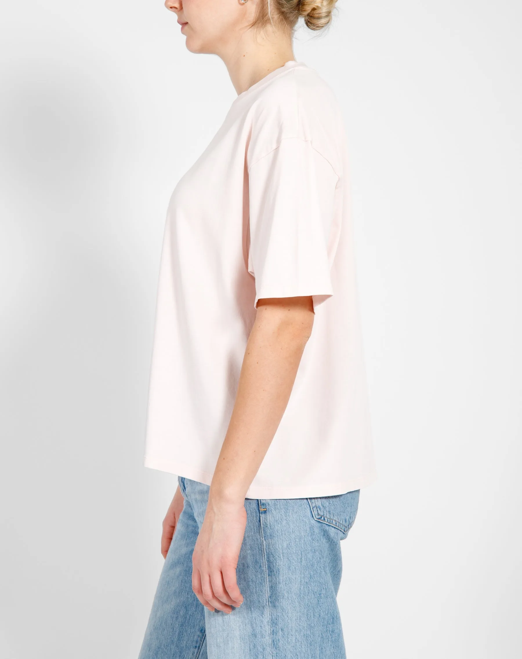 The Boxy Crew Neck Tee | Bellini sold by Brunette The Label product image thumbnail 2
