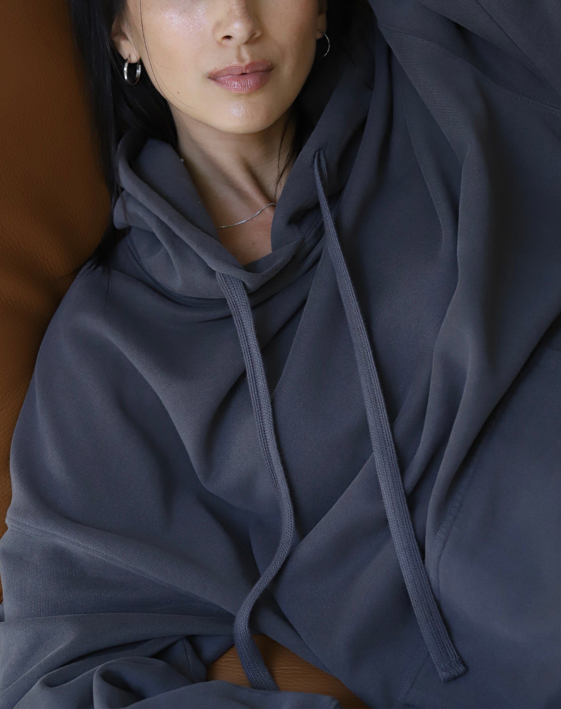 The Big Sister Hoodie | Washed Grey sold by Brunette The Label product image thumbnail 2