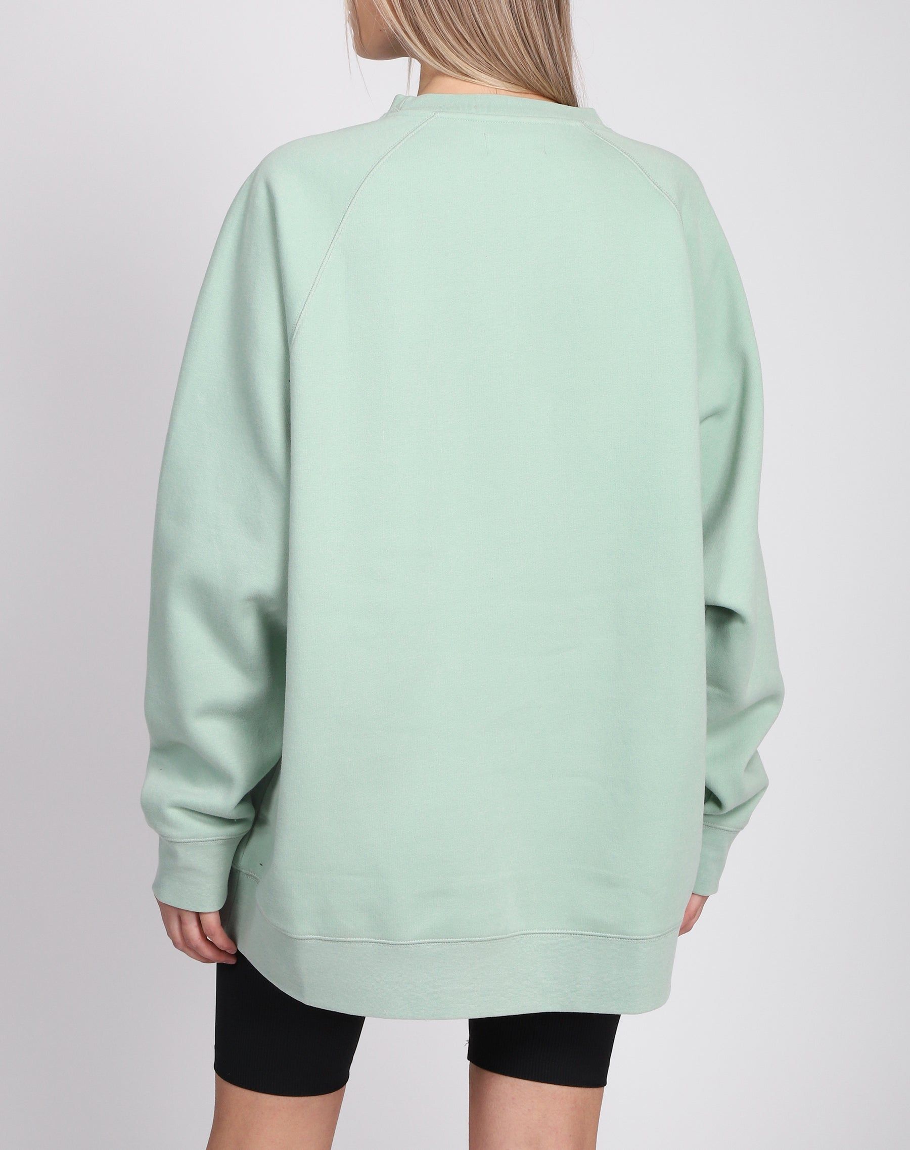 The "REDHEAD" Not Your Boyfriend's Crew Neck Sweatshirt | Sage sold by Brunette The Label product image thumbnail 2