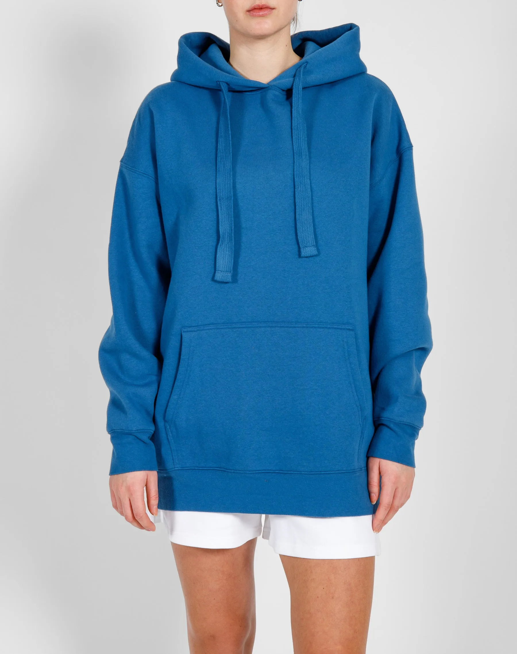 The "PROGRESS OVER PERFECTION" Big Sister Hoodie | French Blue sold by Brunette The Label product image thumbnail 2