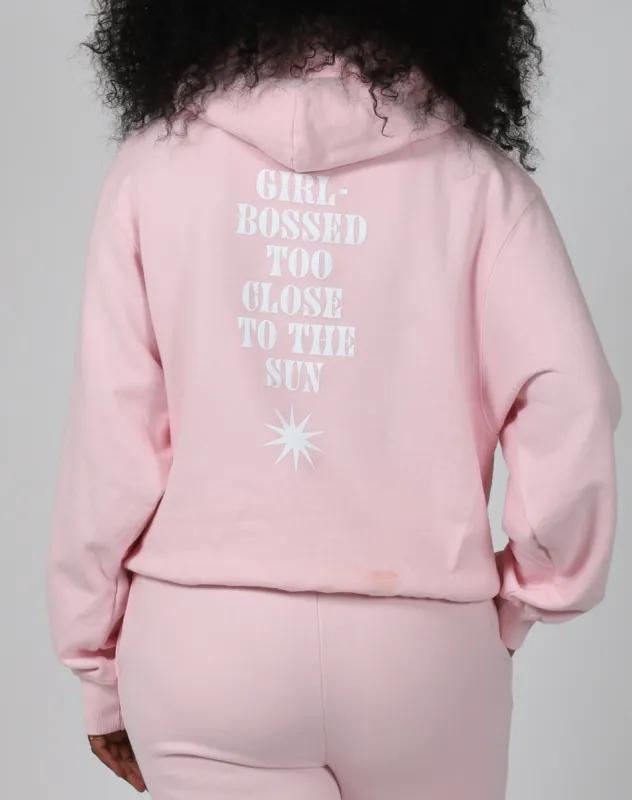 The "TOO CLOSE TO THE SUN" Best Friend Hoodie | Girlboss x Brunette the Label made by Brunette The Label