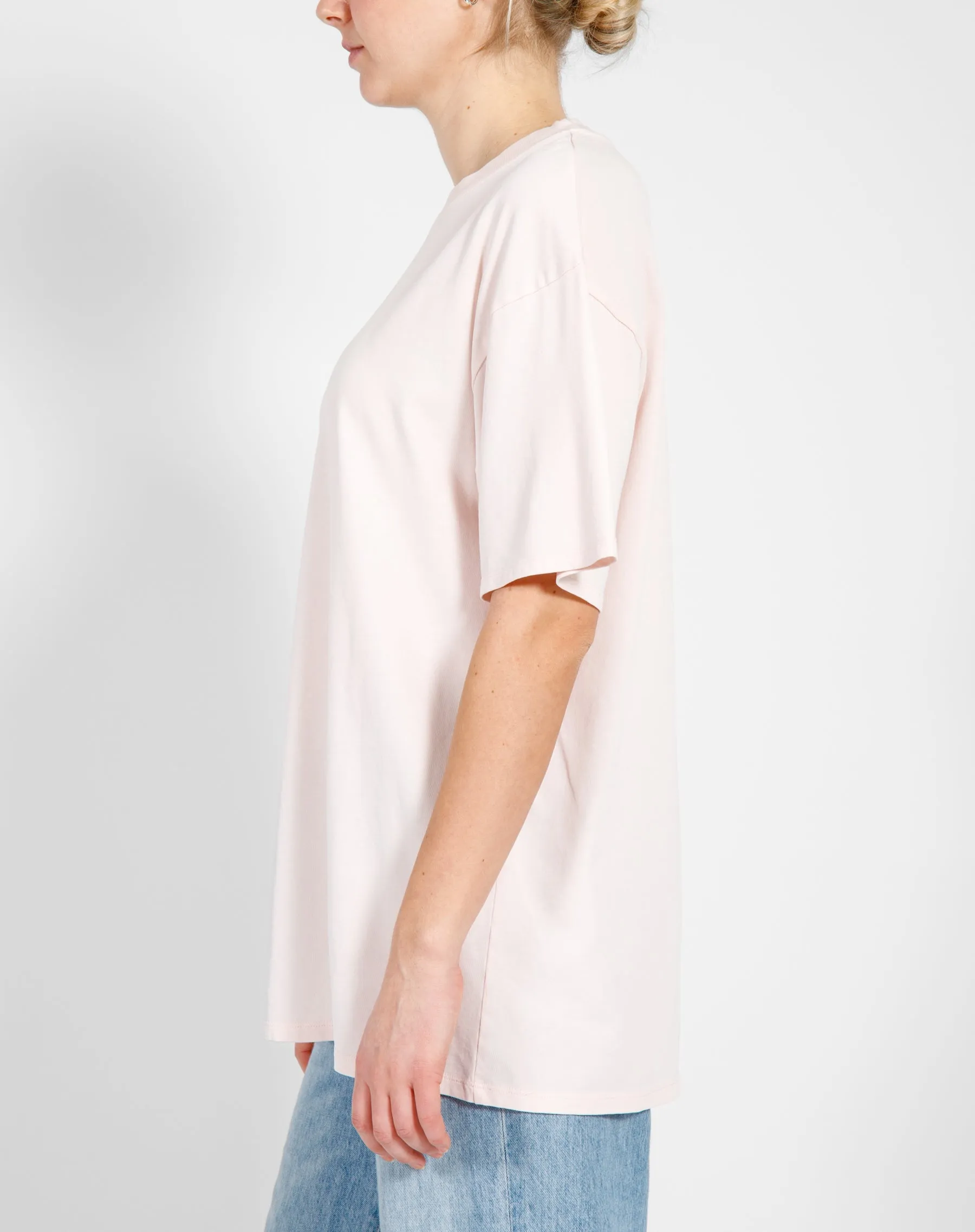 The Oversized Boxy Crew Neck Tee | Bellini sold by Brunette The Label product image thumbnail 3