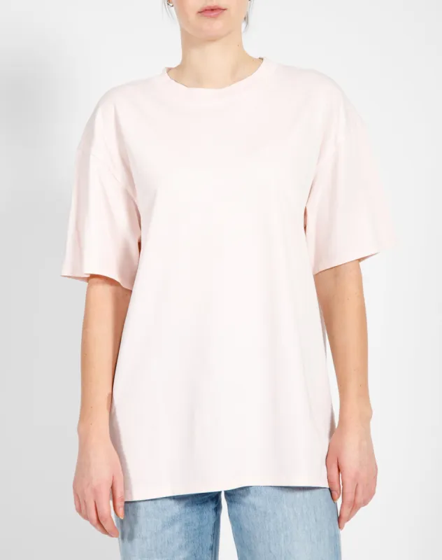 The Oversized Boxy Crew Neck Tee | Bellini sold by Brunette The Label