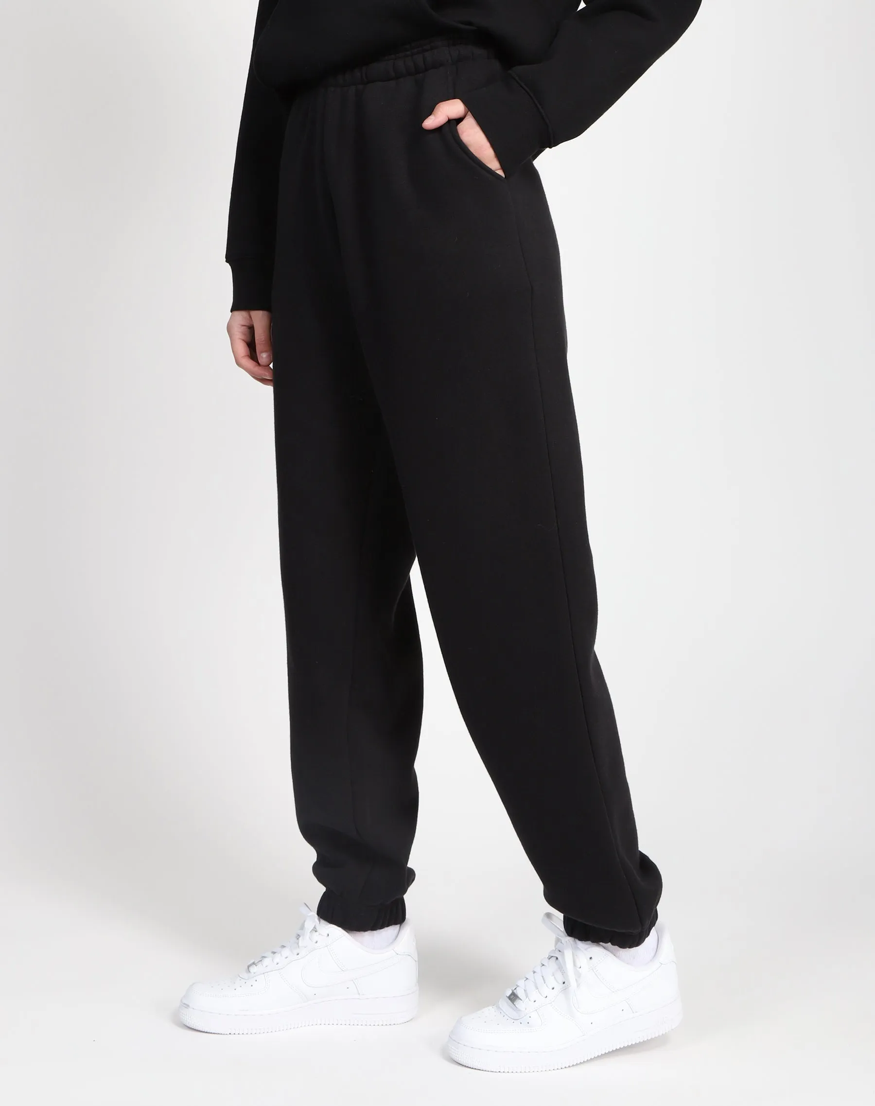 The Oversized Jogger | Black sold by Brunette The Label product image thumbnail 3