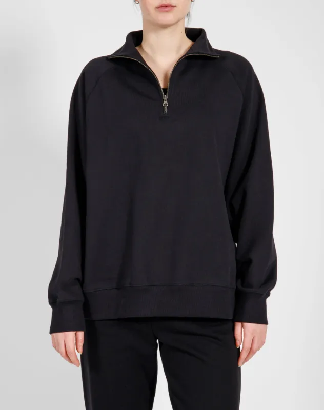 Not Your Boyfriend's Half Zip Sweatshirt sold by Brunette The Label