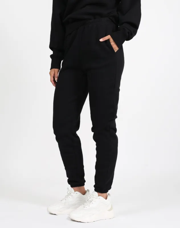 The Best Friend Jogger | Black sold by Brunette The Label