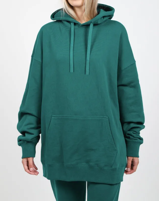 The Big Sister Hoodie | Emerald sold by Brunette The Label