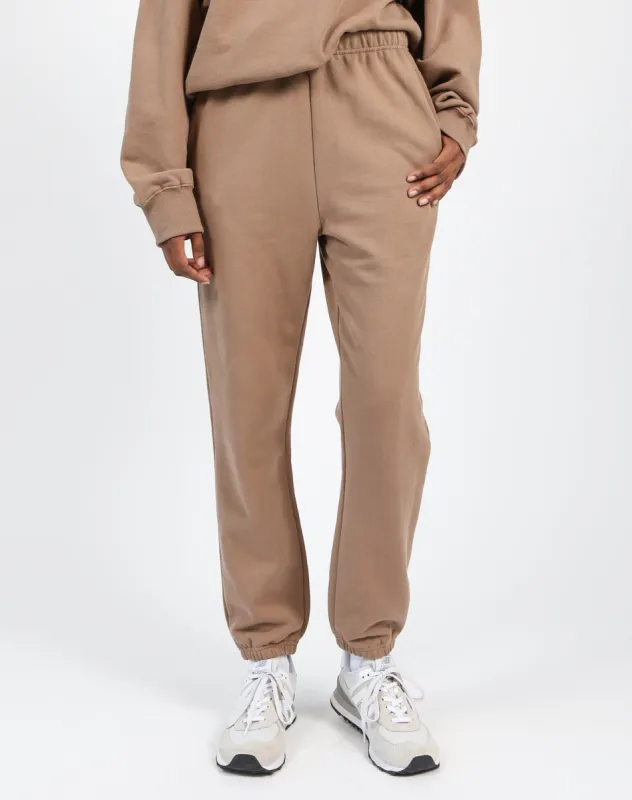 The Best Friend Jogger | Cocoa sold by Brunette The Label