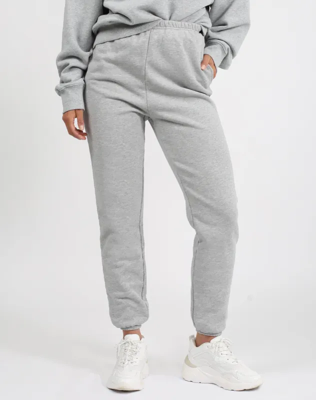 The Best Friend Jogger | Classic Grey sold by Brunette The Label