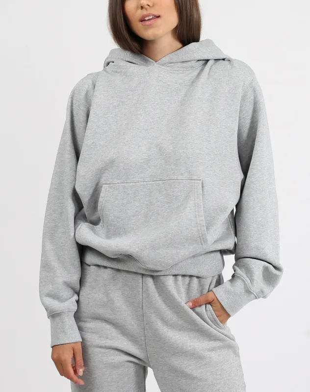 The Best Friend Hoodie | Classic Grey sold by Brunette The Label