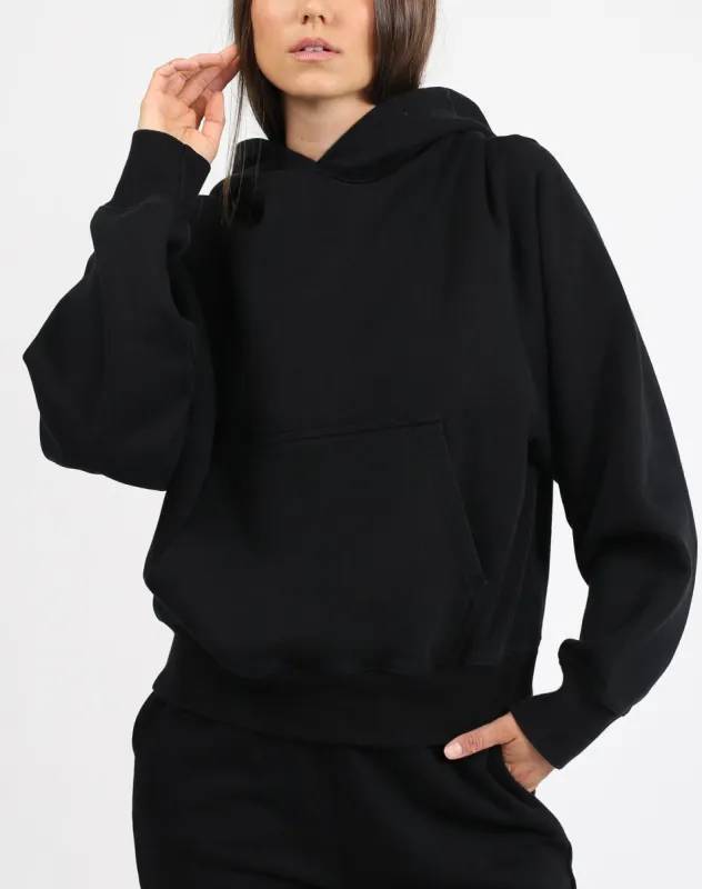 The Best Friend Hoodie | Black sold by Brunette The Label