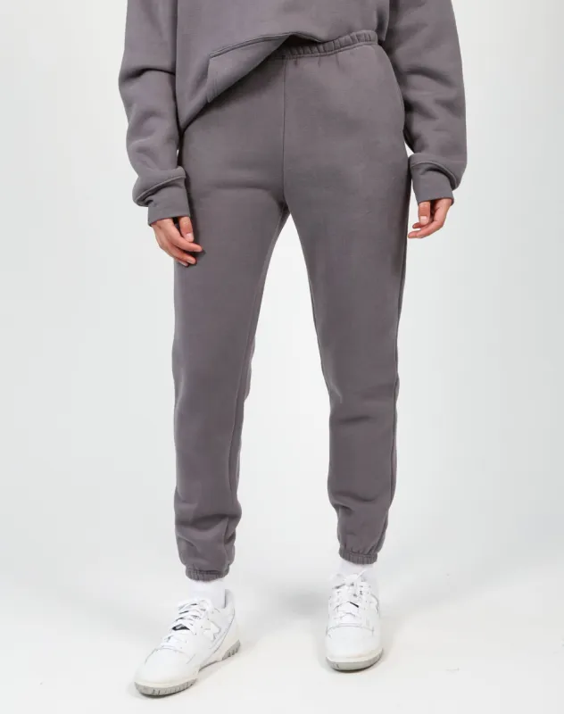 The Best Friend Fleece Jogger | Ash sold by Brunette The Label