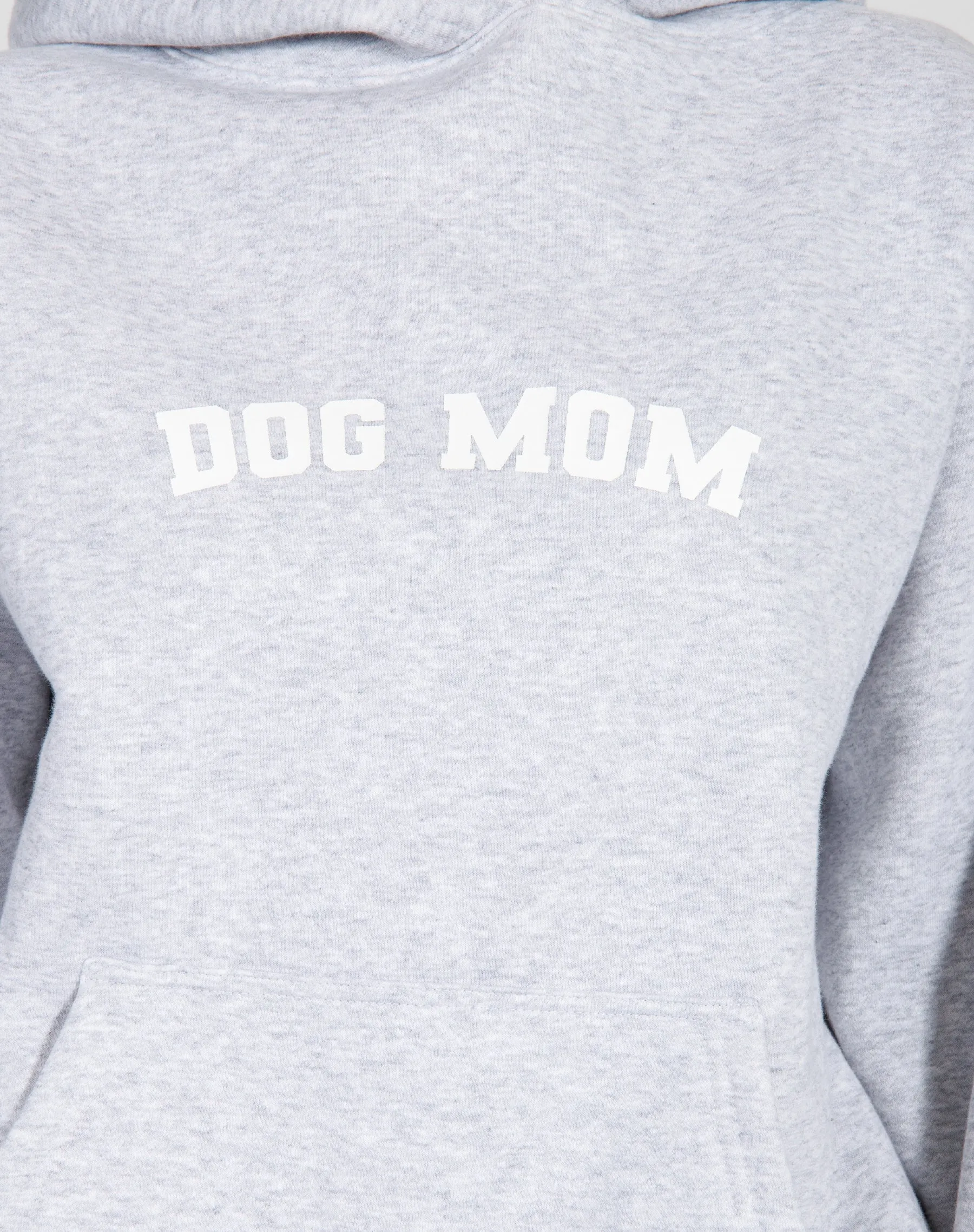 ‘Dog Mom’ Classic Hoodie | Pebble Grey sold by Brunette The Label
