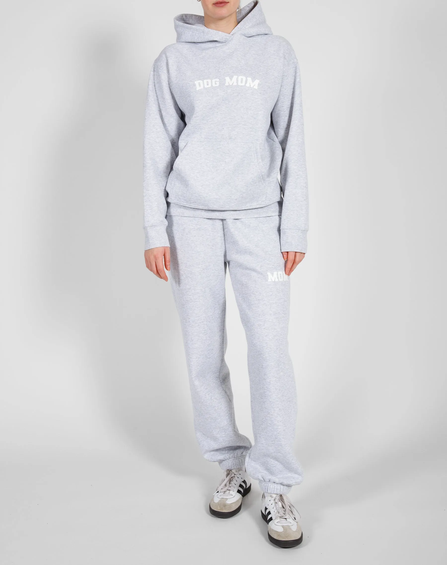 ‘Dog Mom’ Classic Hoodie | Pebble Grey sold by Brunette The Label product image thumbnail 2