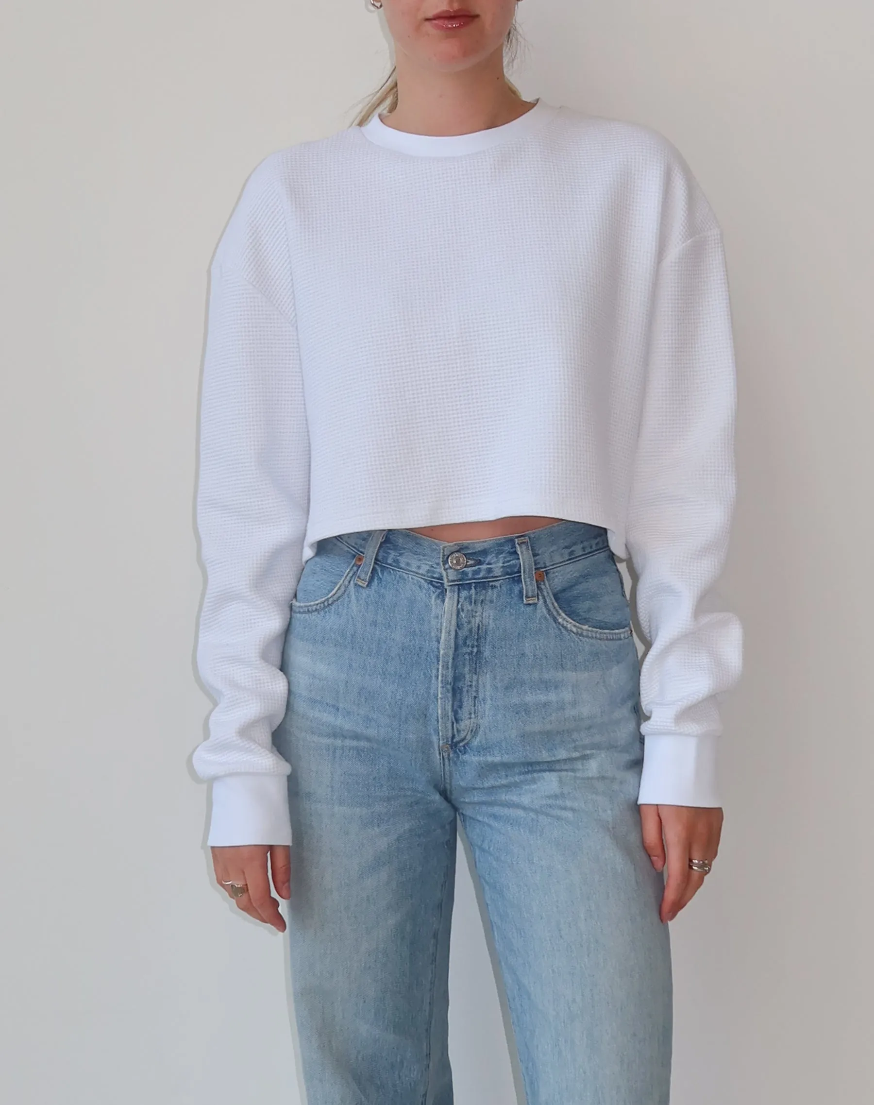 Waffle Little Sister Shirt sold by Brunette The Label product image thumbnail 5