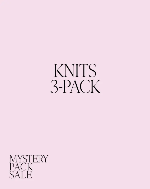 3-Pack Mystery Item | Knits sold by Brunette The Label