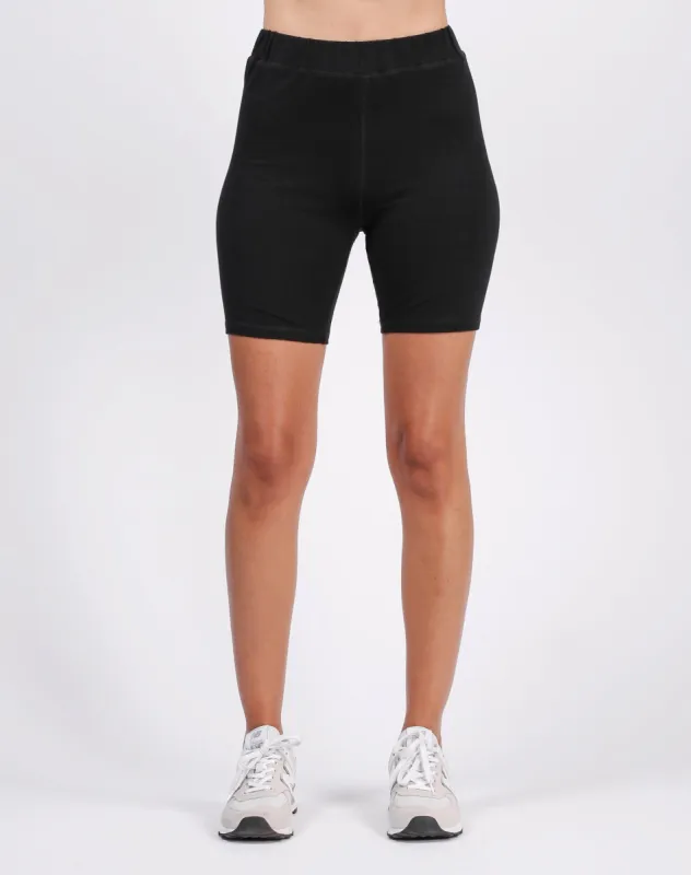 The Biker Short | Black sold by Brunette The Label