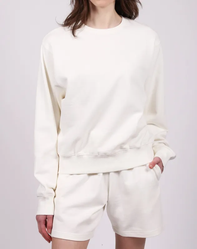 The Best Friend Crew Neck Sweatshirt | Cream sold by Brunette The Label