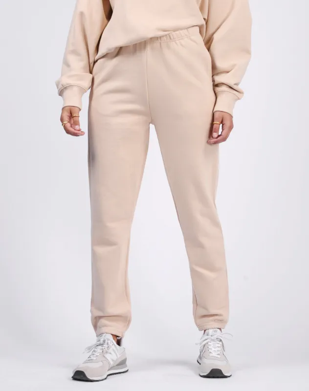 The "BEST FRIEND" Jogger | Sand sold by Brunette The Label