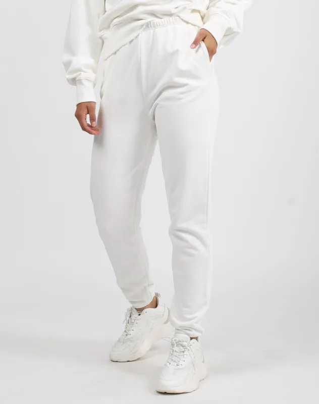 The "BEST FRIEND" Jogger | Cream sold by Brunette The Label