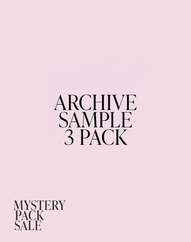 3-Pack Mystery Item | Archive Sample sold by Brunette The Label