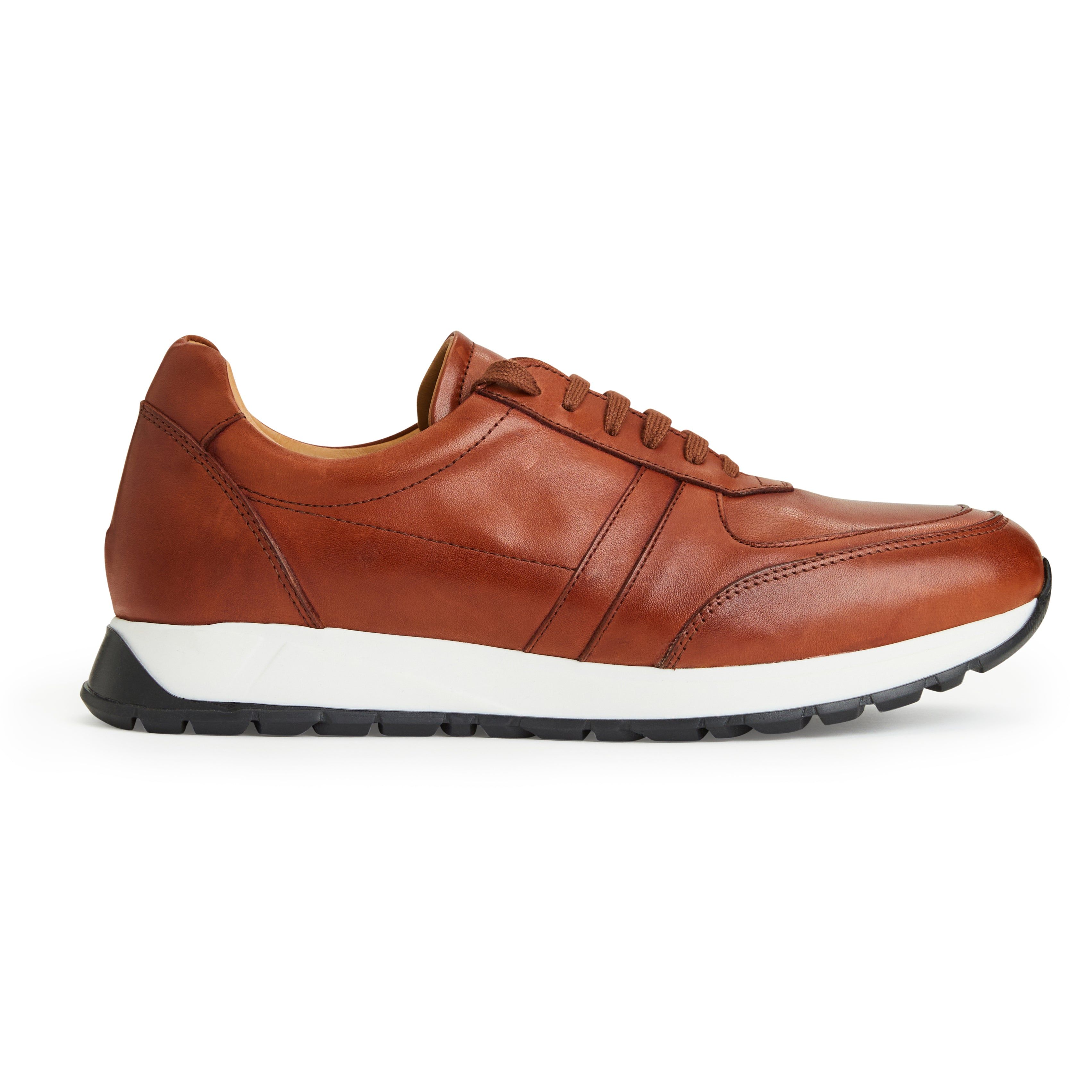 ACE Modern Leather sneaker COGNAC sold by Bruno Magli product image thumbnail 2