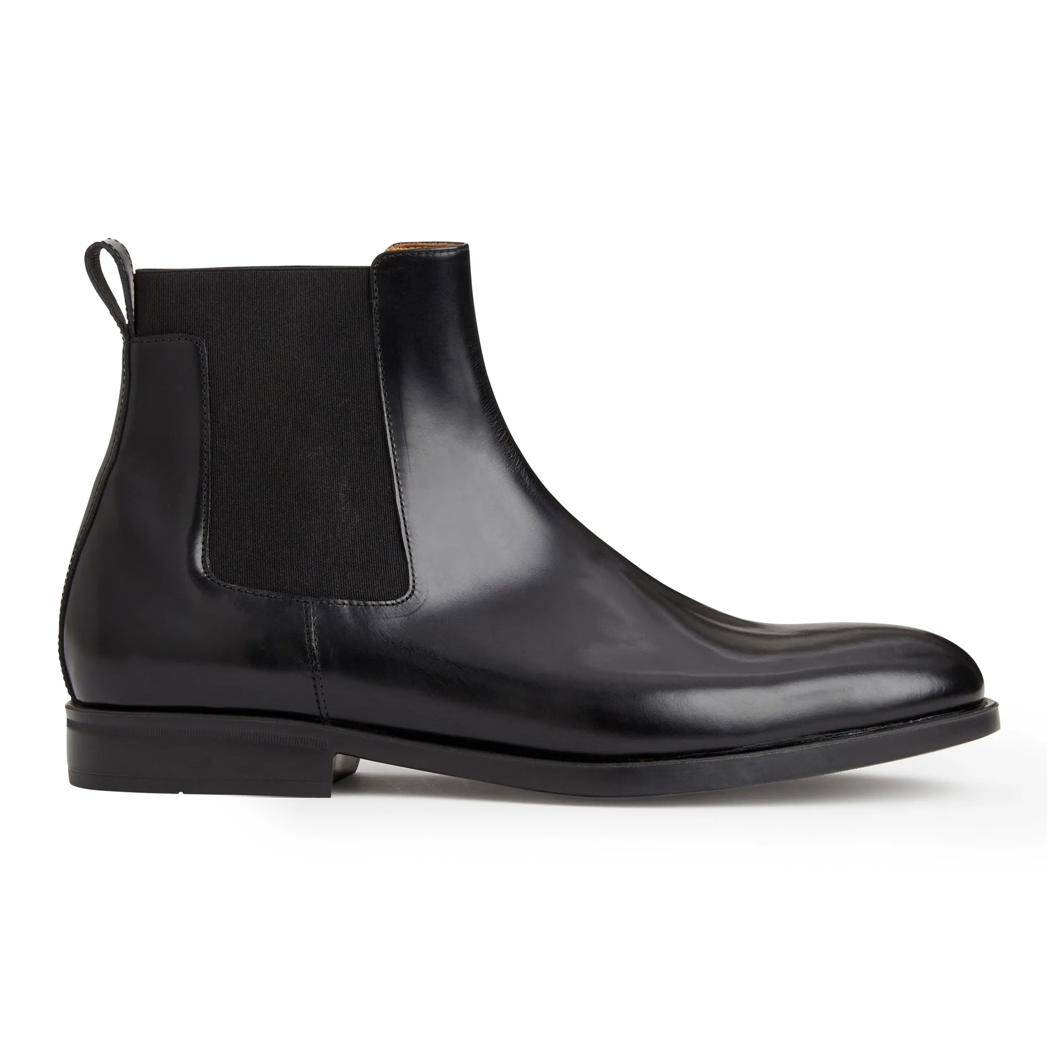 Byron Double Gore Slip-on Boot-Black sold by Bruno Magli product image thumbnail 2