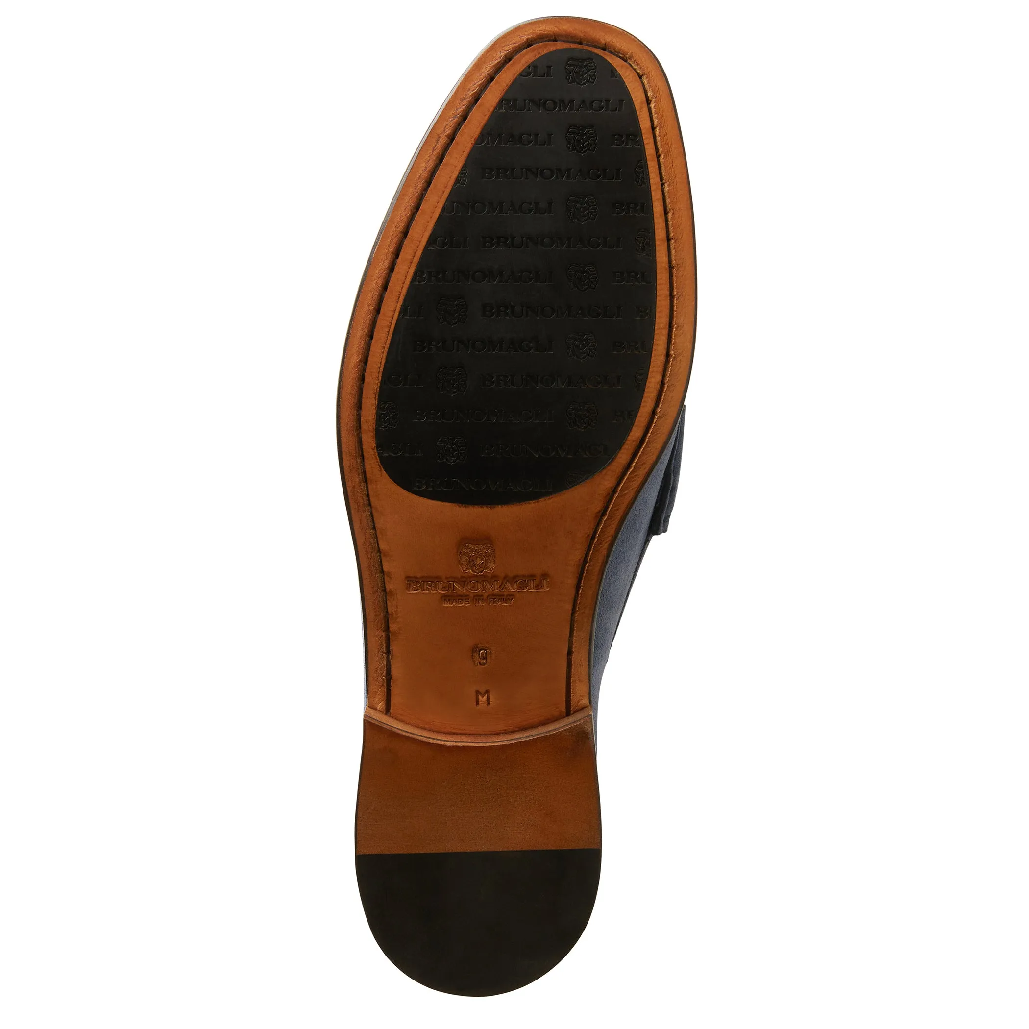 TRIESTE classic Suede Moccasin-LIGHT BLUE SUEDE sold by Bruno Magli product image thumbnail 4