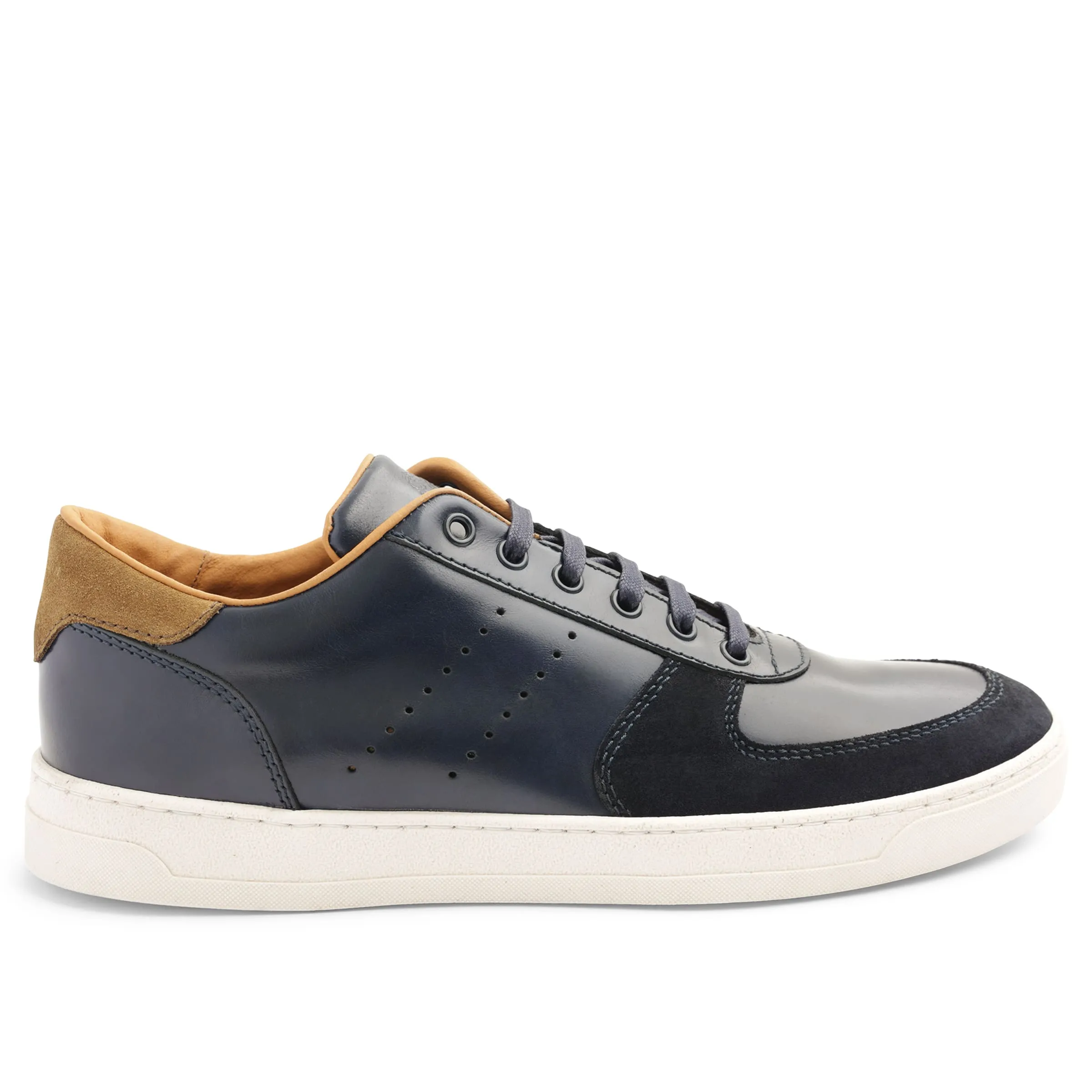 Ducca Lace-Up Leather Oxford Sneaker - Navy sold by Bruno Magli product image thumbnail 2