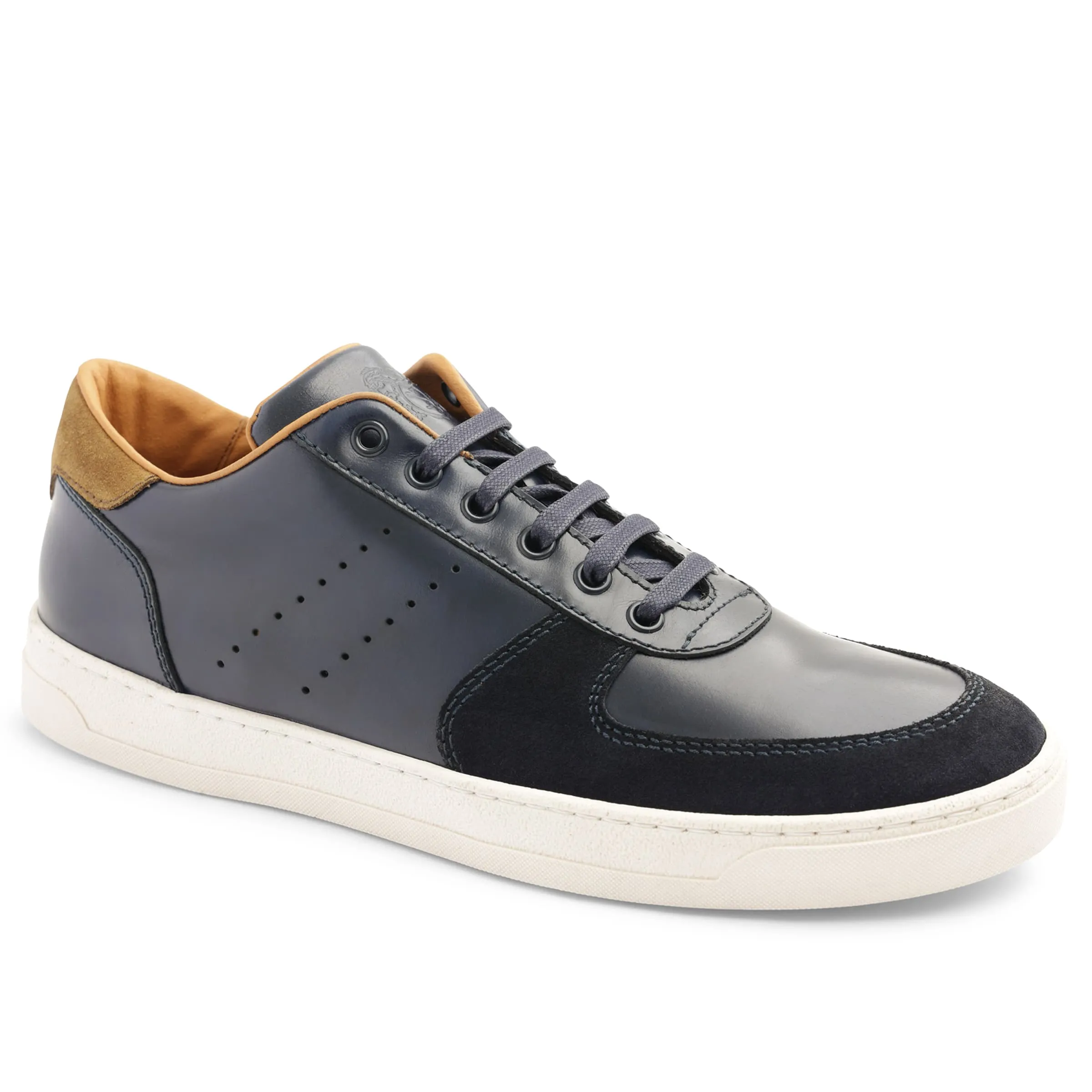 Ducca Lace-Up Leather Oxford Sneaker - Navy sold by Bruno Magli product image thumbnail 5