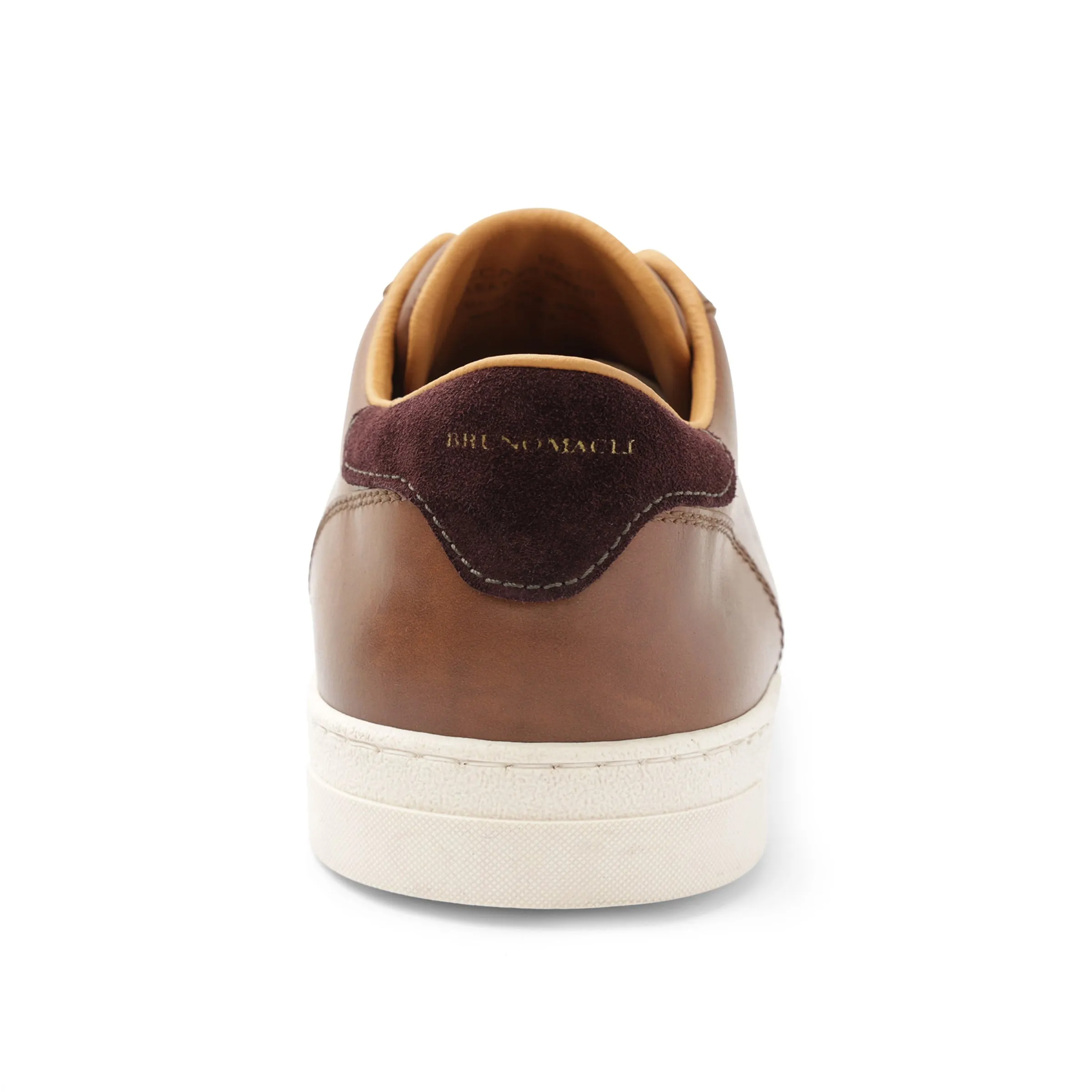 Ducca Lace-Up Leather Oxford Sneaker - Cognac sold by Bruno Magli product image thumbnail 3