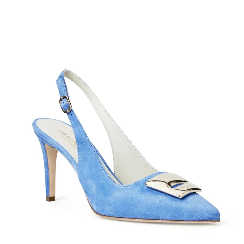 AMELIA - PERIWINKLE SUEDE sold by Bruno Magli