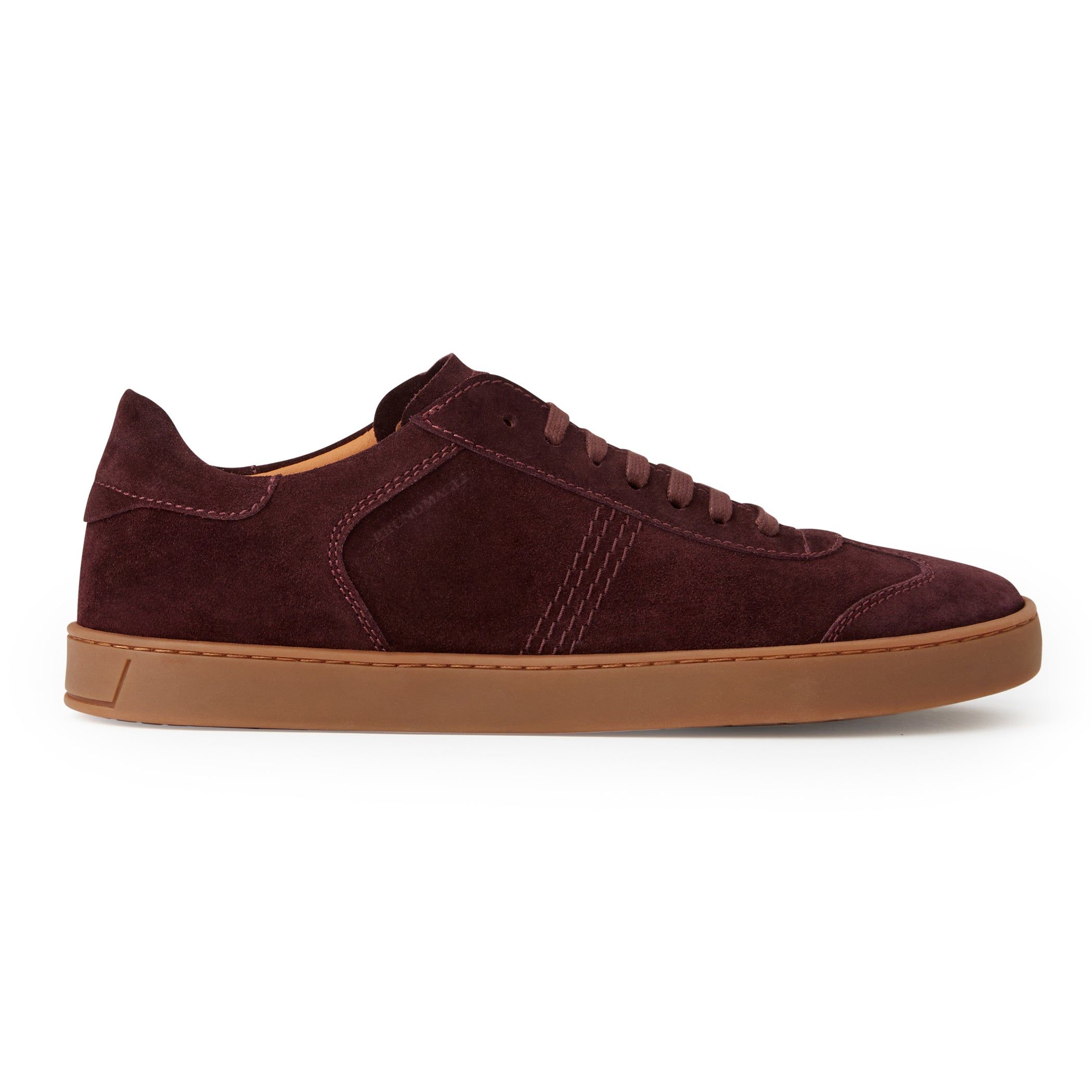 Bono Suede Lace-up Sneaker-Bordeaux sold by Bruno Magli product image thumbnail 2