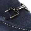 Enrico Suede Bit Loafer Slip-On - Navy sold by Bruno Magli