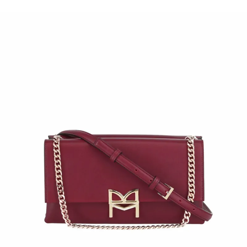 Concertina Crossbody Bag - Berry sold by Bruno Magli