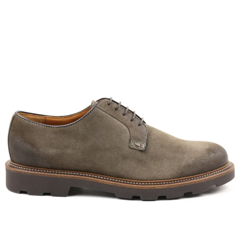Groover Plain-Toe Blucher - Taupe sold by Bruno Magli