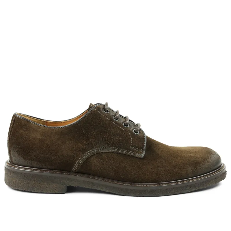 Guy Plain-Toe Oxford - Dark Brown sold by Bruno Magli