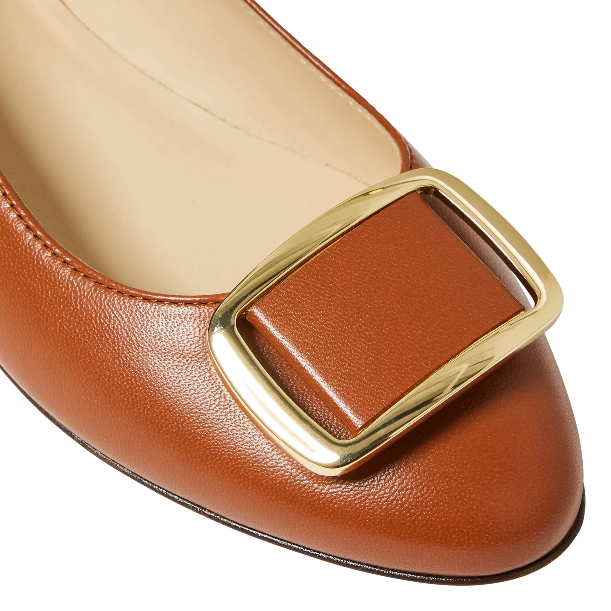 MARCELLA BALLET FLAT COGNAC sold by Bruno Magli product image thumbnail 5