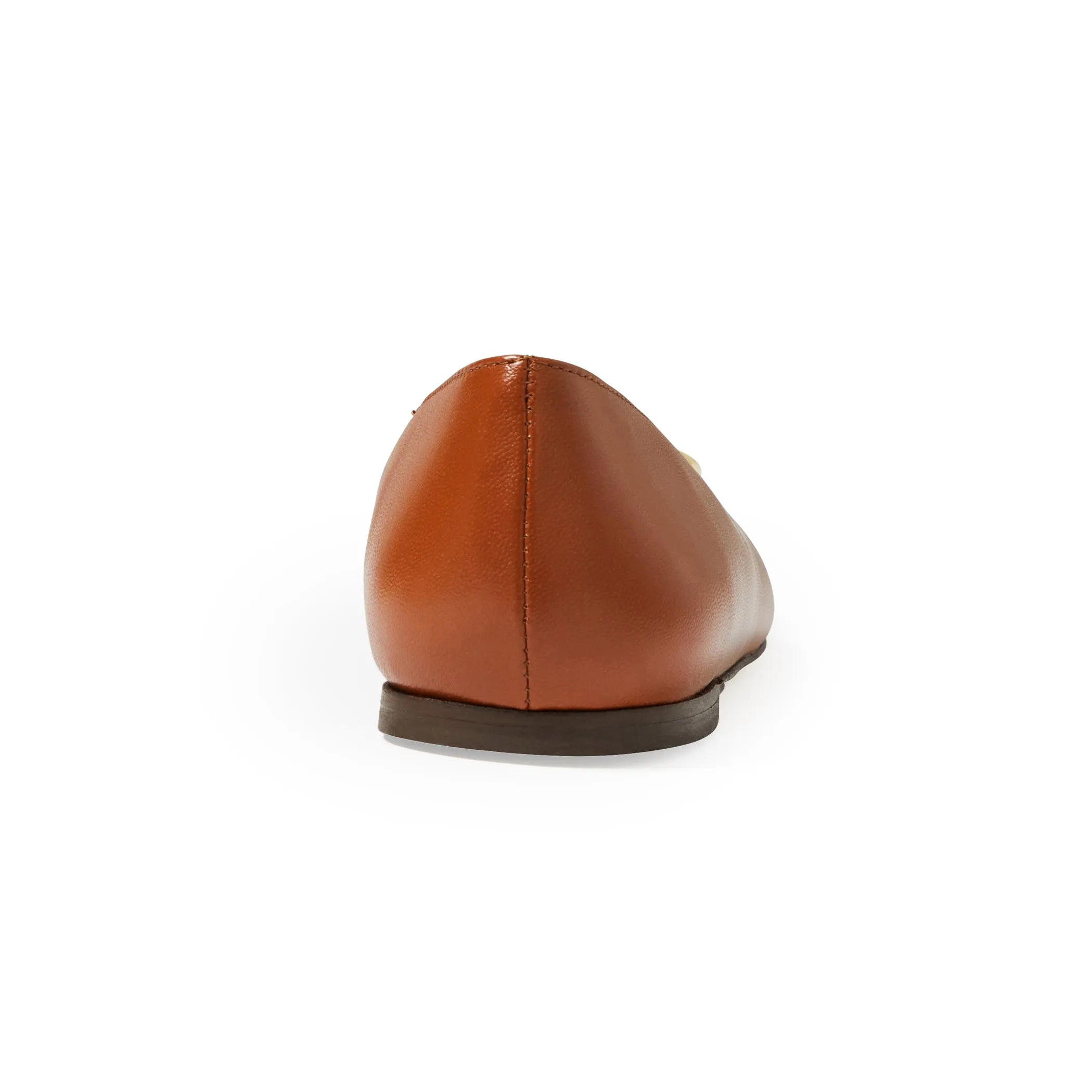 MARCELLA BALLET FLAT COGNAC sold by Bruno Magli product image thumbnail 3