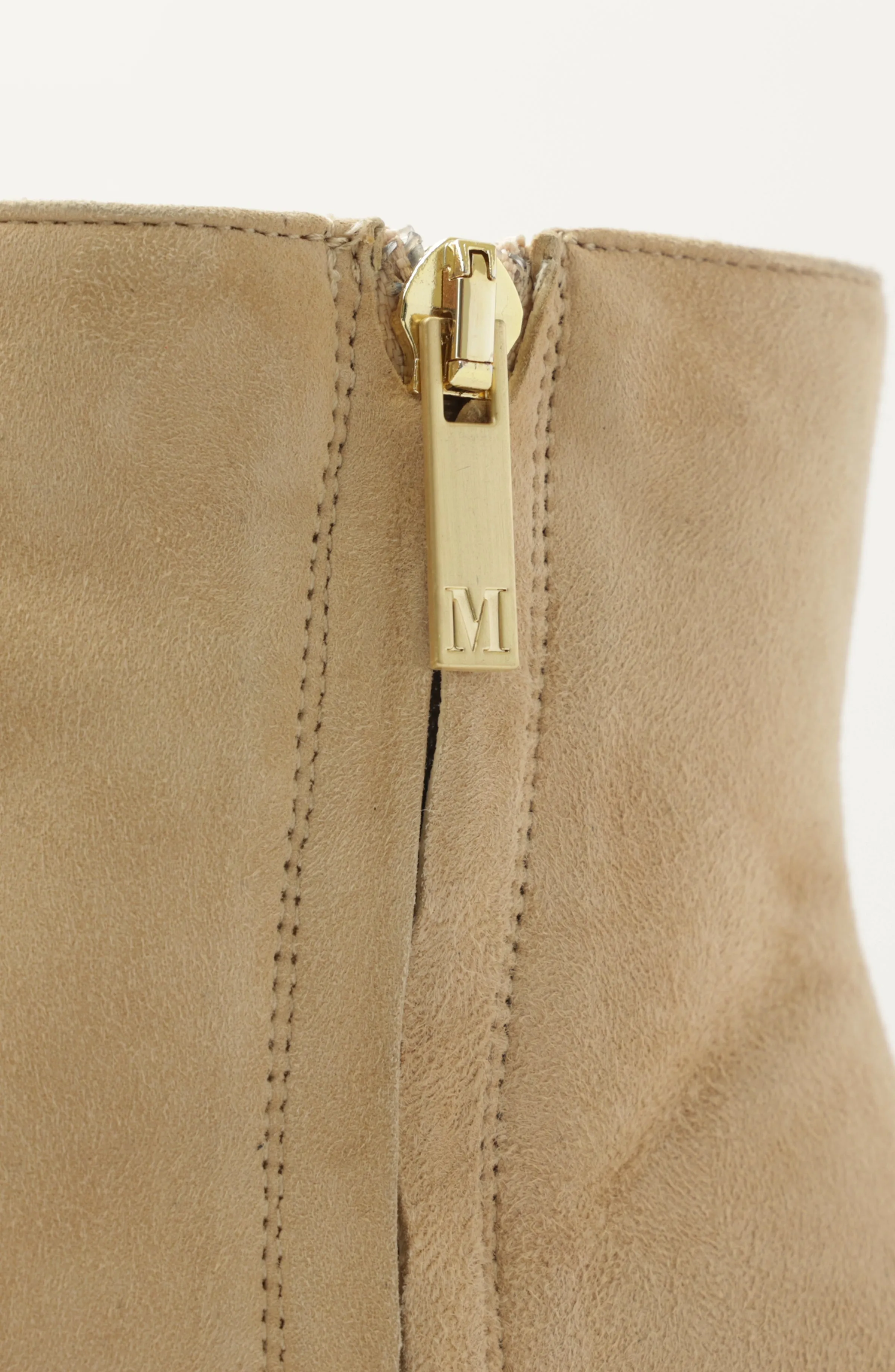 Vinny Suede Ankle Boot - Noce sold by Bruno Magli product image thumbnail 4