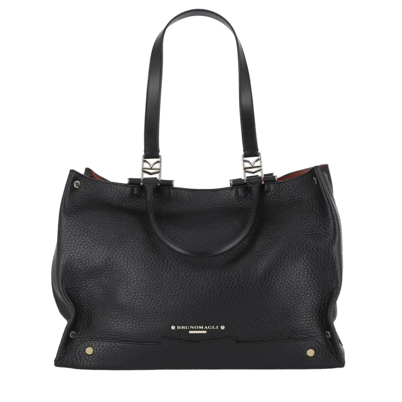 Dual-Handle Tote - Black sold by Bruno Magli