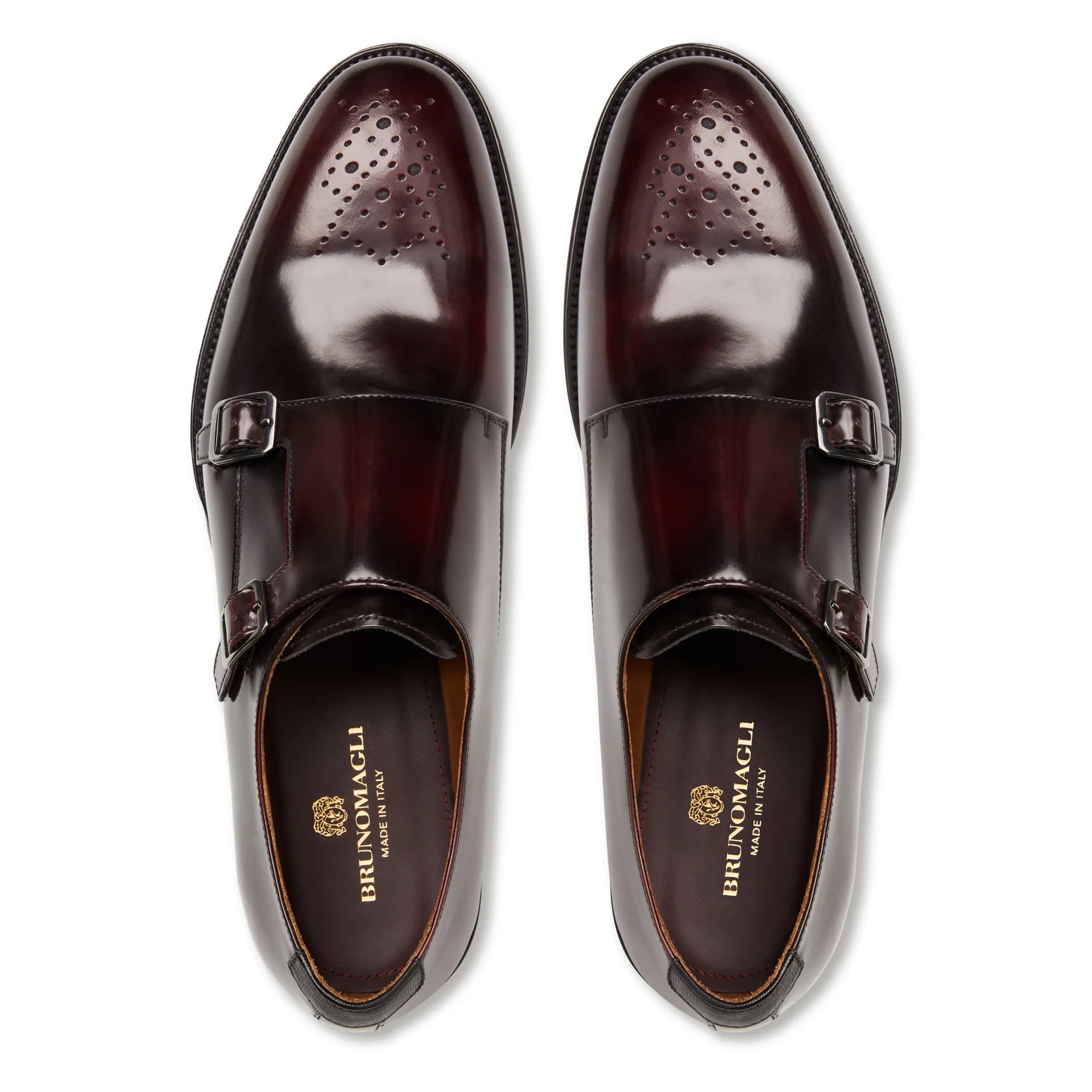Alfeo Double Monk Strap-Bordeaux sold by Bruno Magli product image thumbnail 5