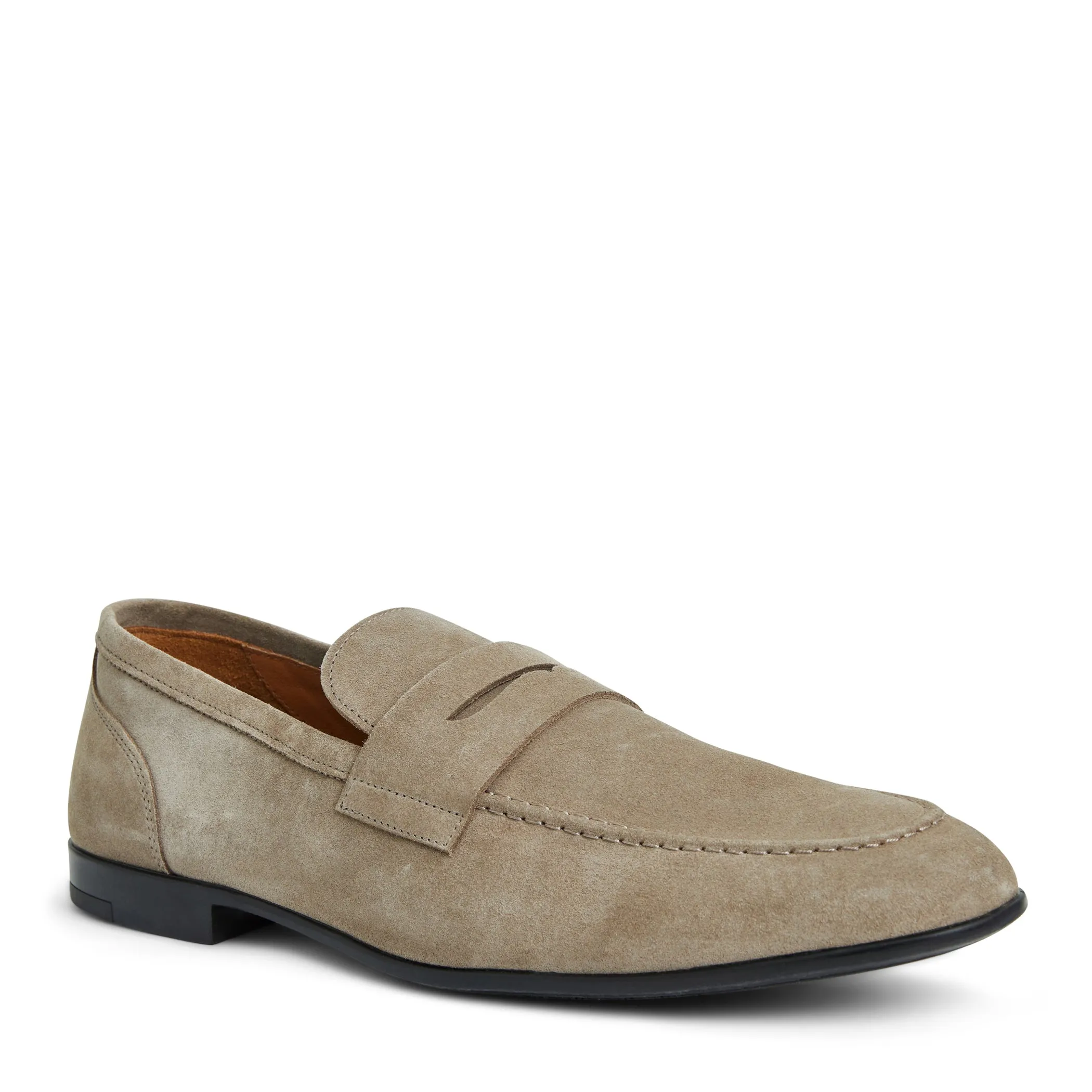 Lastra Slip On Loafer Sand Suede sold by Bruno Magli