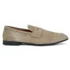 Lastra Slip On Loafer Sand Suede sold by Bruno Magli