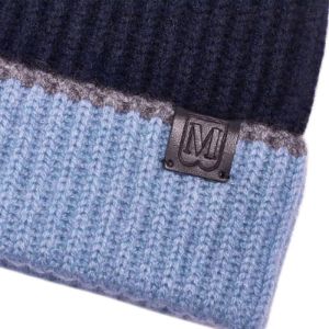 M by Bruno Rib hat Navy/Denim sold by Bruno Magli