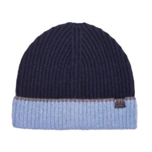 M by Bruno Rib hat Navy/Denim sold by Bruno Magli