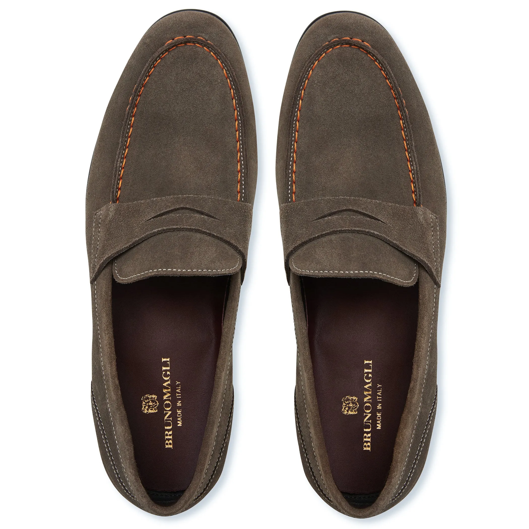Silas Suede Loafer-Ecru sold by Bruno Magli product image thumbnail 5