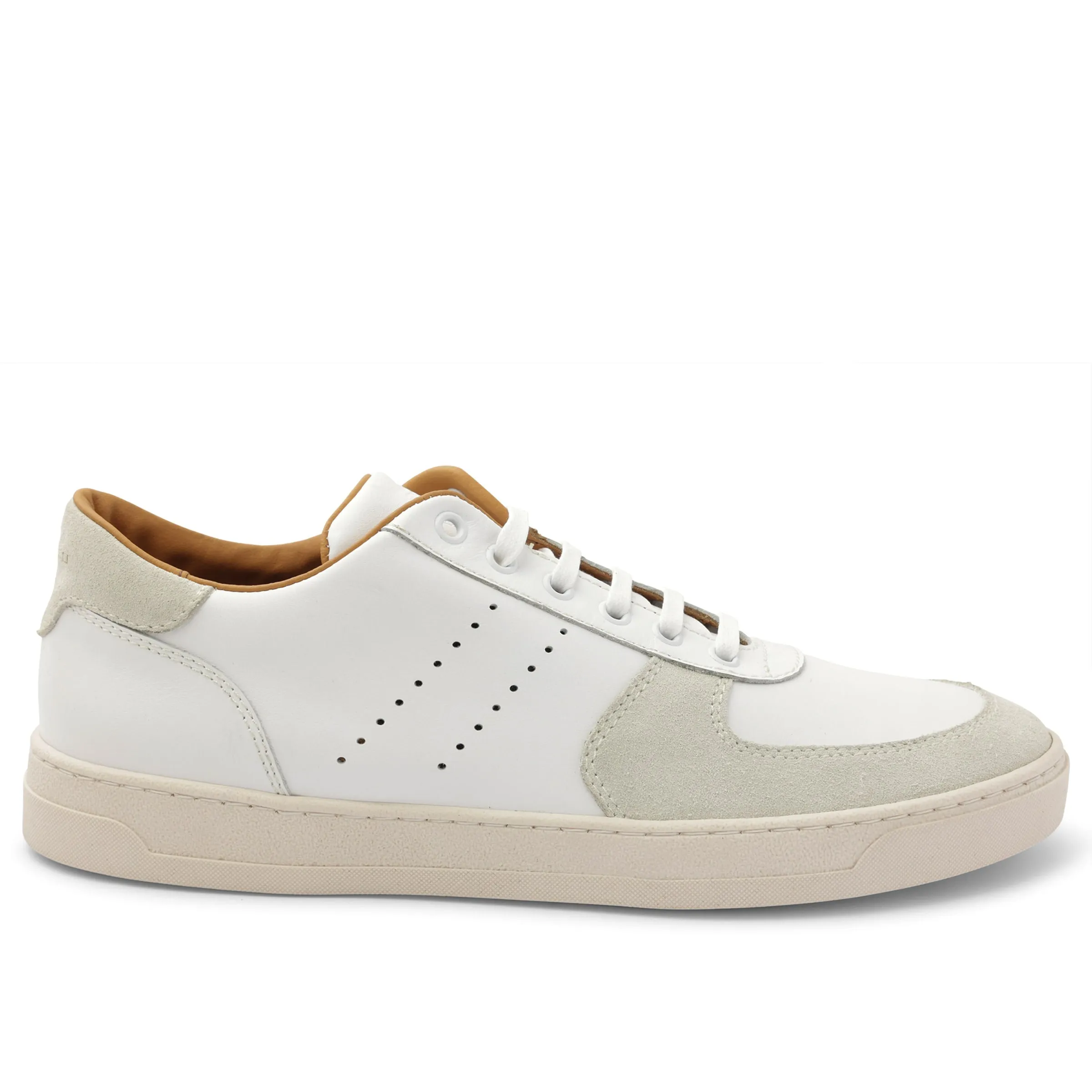 Ducca Lace-Up Leather Oxford Sneaker - White sold by Bruno Magli product image thumbnail 2